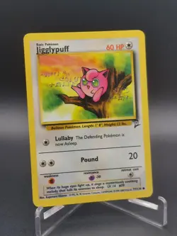 Pokemon Jigglypuff Vintage Card 077/130 Base Set 2 Regular Wotc 2000 Mint 💎 - Image 1