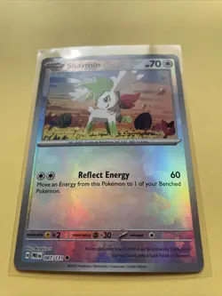 Pokemon TCG Shaymin Master Ball Prismatic Evolutions Card 87/131 NM - Image 2