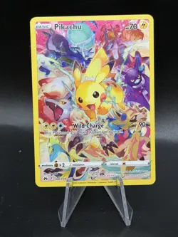 Pikachu (Secret) Secret Rare Holofoil CRZ 160/159 NM Pokemon TCG FD3 - Image 1