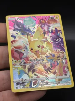 Pikachu (Secret) Secret Rare Holofoil CRZ 160/159 NM Pokemon TCG FD3 - Image 2