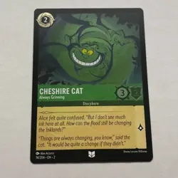 Cheshire Cat 74/204 Disney Lorcana Rise of the Floodborn Uncommon Cold Foil NM - Image 1