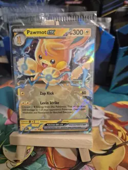 Pokemon - Pawmot ex - 073/197 - SV Obsidian Flames- Half Art Card - Sealed - Image 2