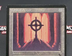 MTG Tormod's Crypt- Signed Christopher Rush -The Dark Magic the Gathering Card - Image 3