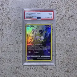 Sleeping Mew GG10/GG70 Crown Zenith Rare Pokemon Card PSA 9 MINT - Image 1