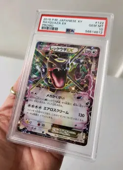 Rayquaza EX 122/XY-P - XY Promo *PSA 10 - GEM MINT* Japanese Pokemon Card - Image 4