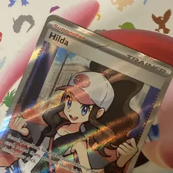 Hilda 164/086 Full Art Ultra Rare White Flare Pokemon TCG Trainer Card - Image 3
