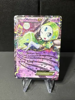 Meloetta EX RC11/RC25 - Pokemon Legendary Treasures Radiant Collection Card - Image 1