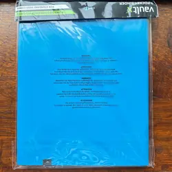 VAULT X 9 Pocket Strap Binder Blue 20 Page Album 360 Cards Folio Folder - Image 2