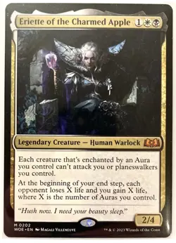 MTG Eriette of the Charmed Apple (202/475) Wilds of Eldraine Mythic NM - Image 1