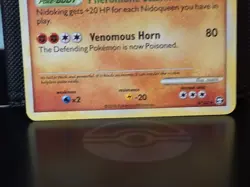 Nidoking - 6/102 - Pokemon Triumphant Cracked Ice Holo Promo NM - Image 3