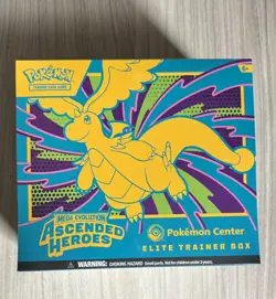 MINT Pokemon TCG: Ascended Heroes Pokemon Center Elite Trainer Box ETB - Image 1
