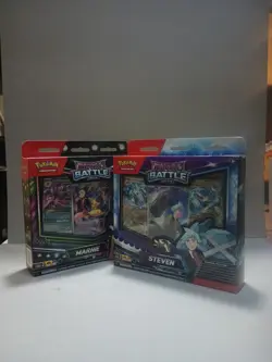 Pokemon Rival Battle Deck's Marnie And Steven Factory Sealed Brand New - Image 2