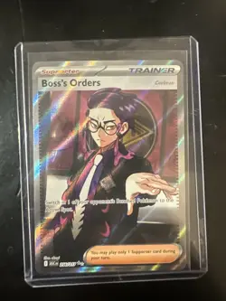Pokemon Boss's Orders [Corbeau] (256/217) ASC Ultra Rare Full Art Holo Trainer - Image 1