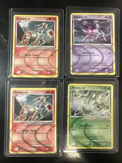 Pokemon Arceus AR Subset Lot of 4 Holos NM/LP - Image 1