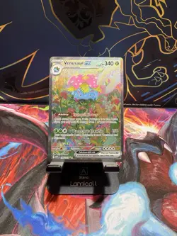 Pokemon SV 151: Venusaur EX - SIR 198/165 Near Mint Pack Fresh! Gradable - Image 2