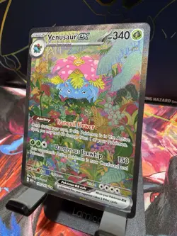Pokemon SV 151: Venusaur EX - SIR 198/165 Near Mint Pack Fresh! Gradable - Image 4
