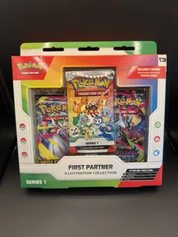 Pokemon First Partner Illustration Collection Series 1 Promo Box - Image 1