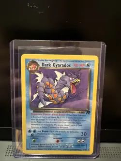 Pokemon TCG - Dark Gyarados Non Holo WOTC 25/82 Team Rocket - LP/MP - Image 1