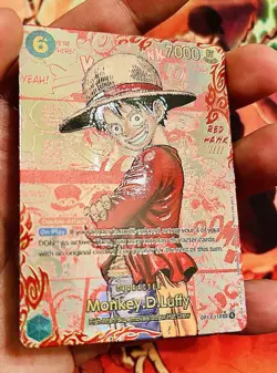 PROXY ENGLISH RED Manga - Monkey D Luffy OP13-118 - Image 2
