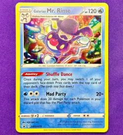 Galarian Mr. Rime SWSH079 | Sword & Shield Promo | Pokemon Card Cosmos Holo | LP - Image 1