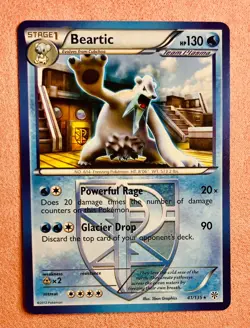 Beartic | 41/135 | Plasma Storm | 2013 Pokemon Card Rare Non Holo | LP - Image 1
