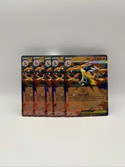 5x Mega Charizard Y ex 030 Me: Mega Evolution Promo 🔥 5 CARD LOT 🔥 - Image 1