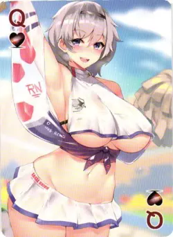 RENO AZUR LANE Playing Card Goddess Story Anime Collectible Card - Image 1