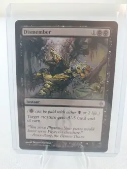 MTG Magic the Gathering Dismember New Phyrexia #57 NM - Image 1