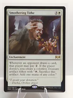 Smothering Tithe Ravnica Allegiance Regular MTG Magic The Gathering NM - Image 1