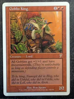 Goblin King - 7th Edition (MTG) - Image 1