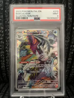 Baxcalibur 210/193 Paldea Evolved Illustration Rare PSA 9 Pokemon Card - Image 1