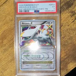 Pokemon Arceus LV.X DP53 Diamond and Pearl Promo Holo 2009 PSA 5 English - Image 1