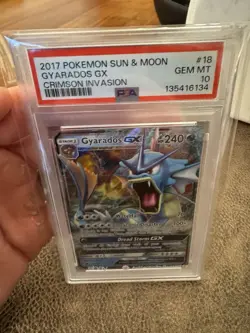 2017 Pokemon Gyrados GX Crimson Invasion 18/111 GEM MT PSA 10 - Image 5