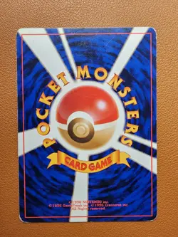 Meganiun No. 154 Neo Genesis Japanese Holo Pokemon Card LP Vintage Old Back - Image 2