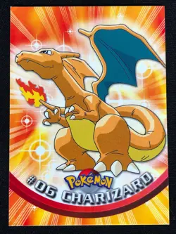 Pokemon Charizard #06 Black Topps Tv Series (LP) - Image 1