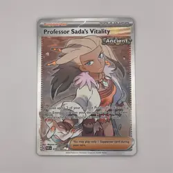 Pokemon Professor Sada's Vitality 239/182 SV04 Paradox Rift Ultra Rare Holo - Image 1