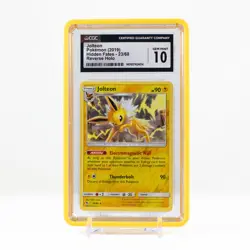 Pokemon Jolteon Reverse Holo #23 Hidden Fates 2019 CGC 10 - Image 1