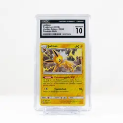 Pokemon Jolteon Reverse Holo #23 Hidden Fates 2019 CGC 10 - Image 2