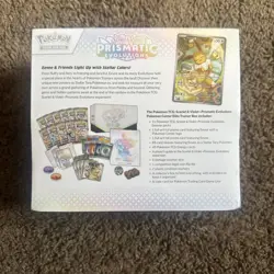 Pokemon TCG Prismatic Evolutions Pokemon Center Elite Trainer Box ETB Exclusive - Image 3
