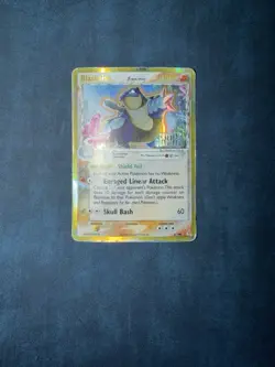 Pokemon Blastoise δ 2/100 Crystal Guardians Reverse Holofoil DAMAGED - Image 1