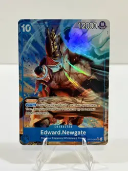 Edward.Newgate (Alternate Art) OP13-042 Carrying On His Will Foil - Image 1
