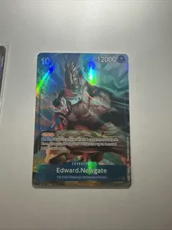 Edward Newgate (Alt Art) OP13-042 SR Carrying on His Will - ONE PIECE ENGLISH - Image 1