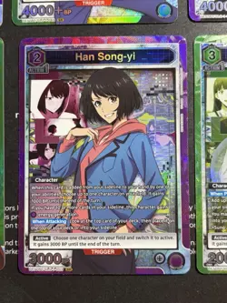 Solo Leveling Union Arena Lot of 6 SR NM 2x Sung Jinwoo Included - Image 5