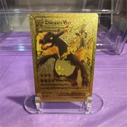 Pokemon Charizard VMAX Gold Foil Card - Image 1