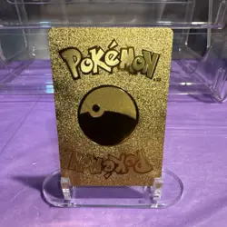 Pokemon Charizard VMAX Gold Foil Card - Image 2