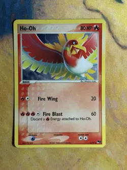 Ho-Oh 1/17 Promo POP Series 5 Holo Rare Vintage Ex Era Pokemon Card MP - Image 2