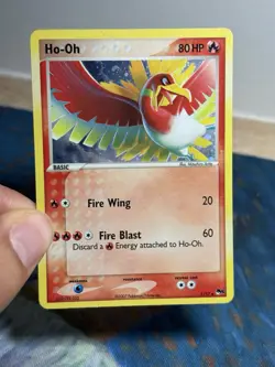 Ho-Oh 1/17 Promo POP Series 5 Holo Rare Vintage Ex Era Pokemon Card MP - Image 3