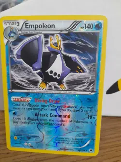 Pokemon Card Emploleon 29/108 Dark Explorers Rare Rev Holo - Image 1