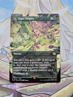 Esper Origins/Summon: Esper Maduin (0370) (Borderless) MTG, Final Fantasy NM - Image 1