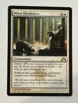 MTG Blind Obedience NM - Image 1